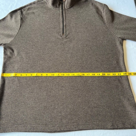 Jos. A. Bank Reserve 1/4 zip pullover shirt - Picture 8 of 11